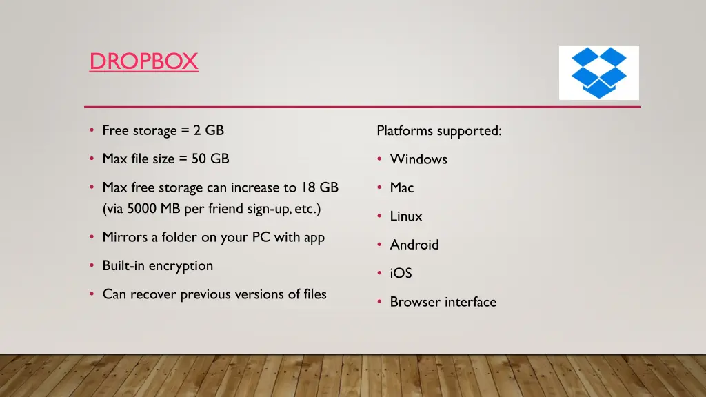 dropbox