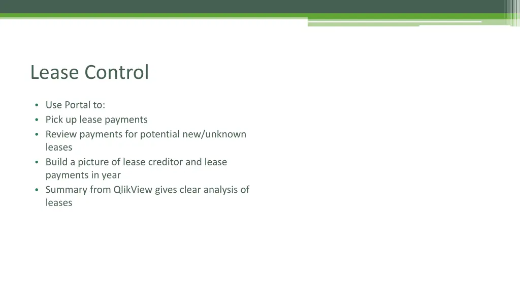 lease control