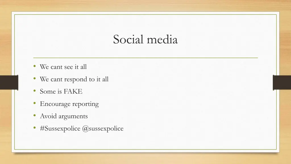 social media