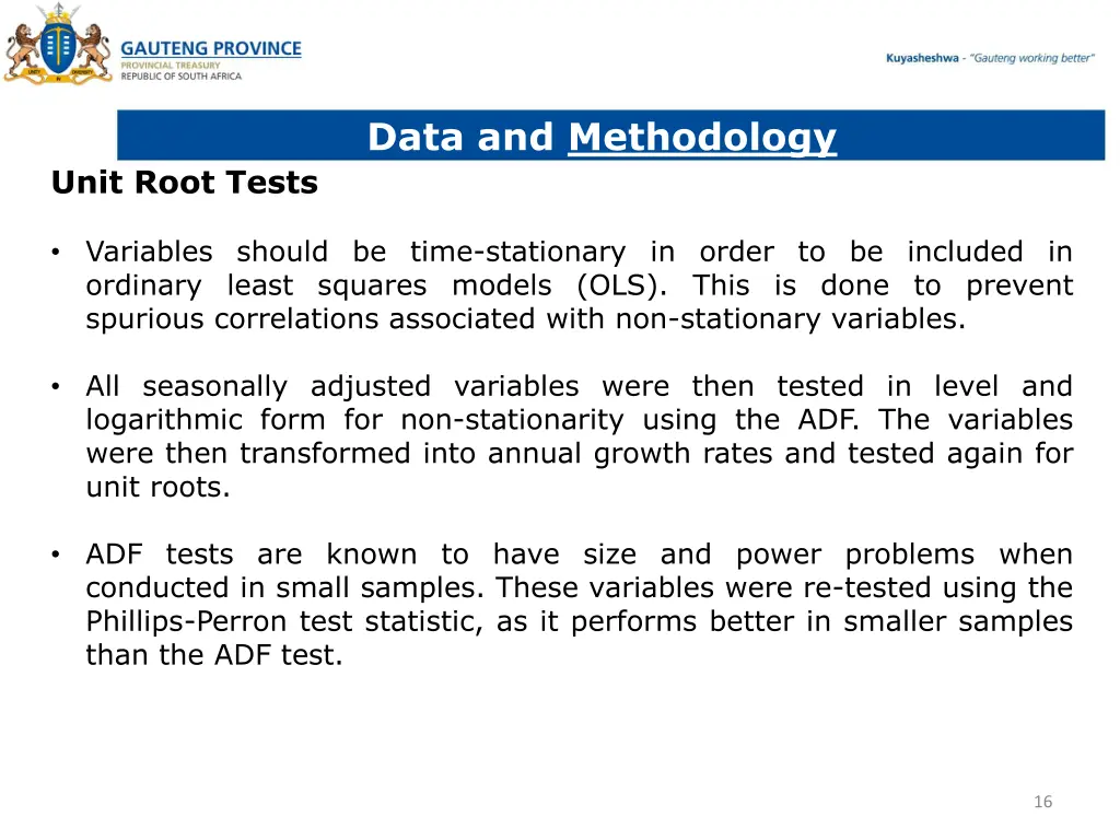 data and methodology 4