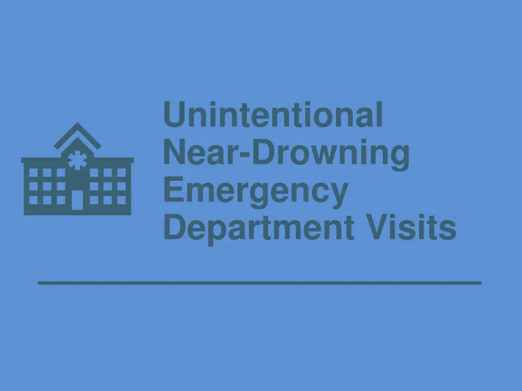 unintentional near drowning emergency department