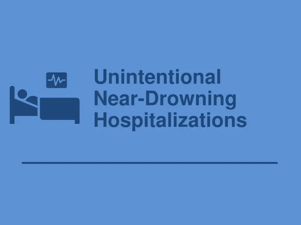 unintentional near drowning hospitalizations