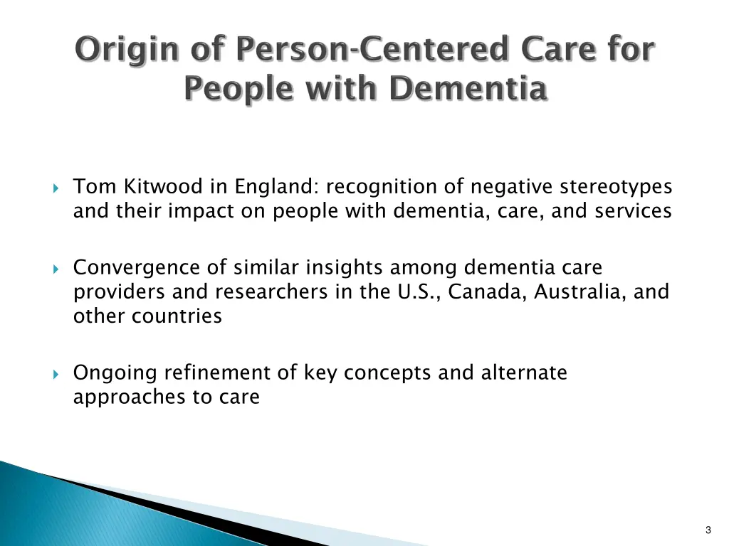 tom kitwood in england recognition of negative