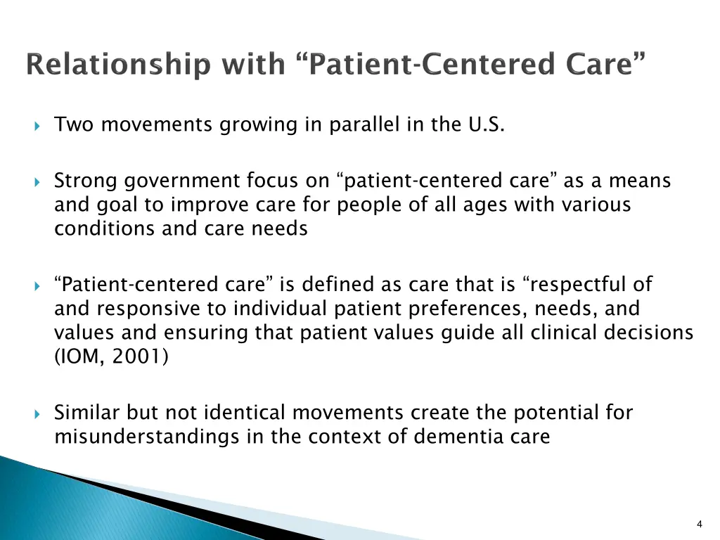 two movements growing in parallel in the u s
