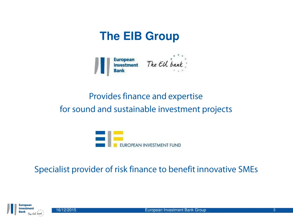the eib group