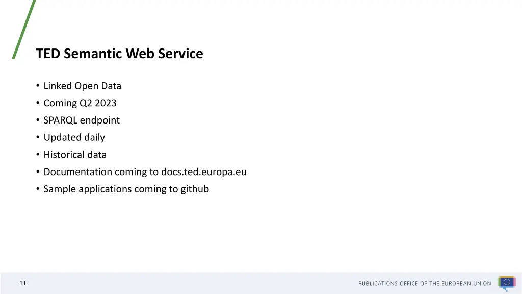 ted semantic web service