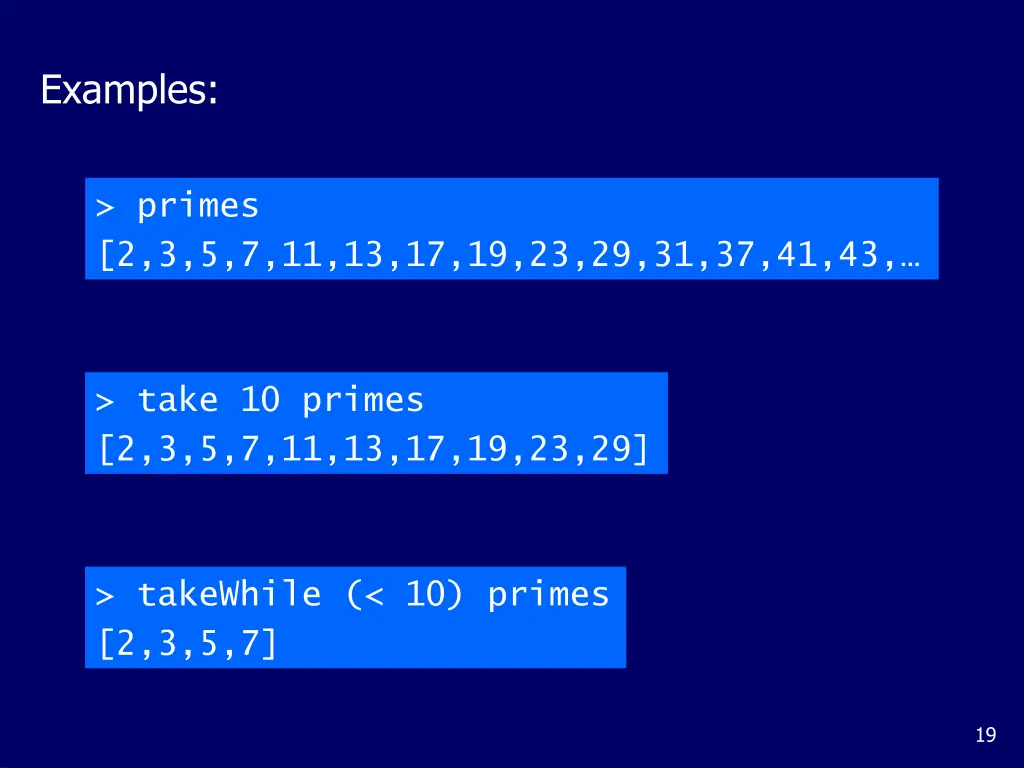 examples