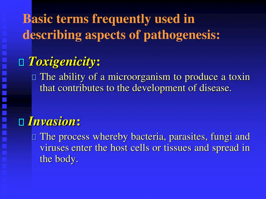 basic terms frequently used in describing aspects 1