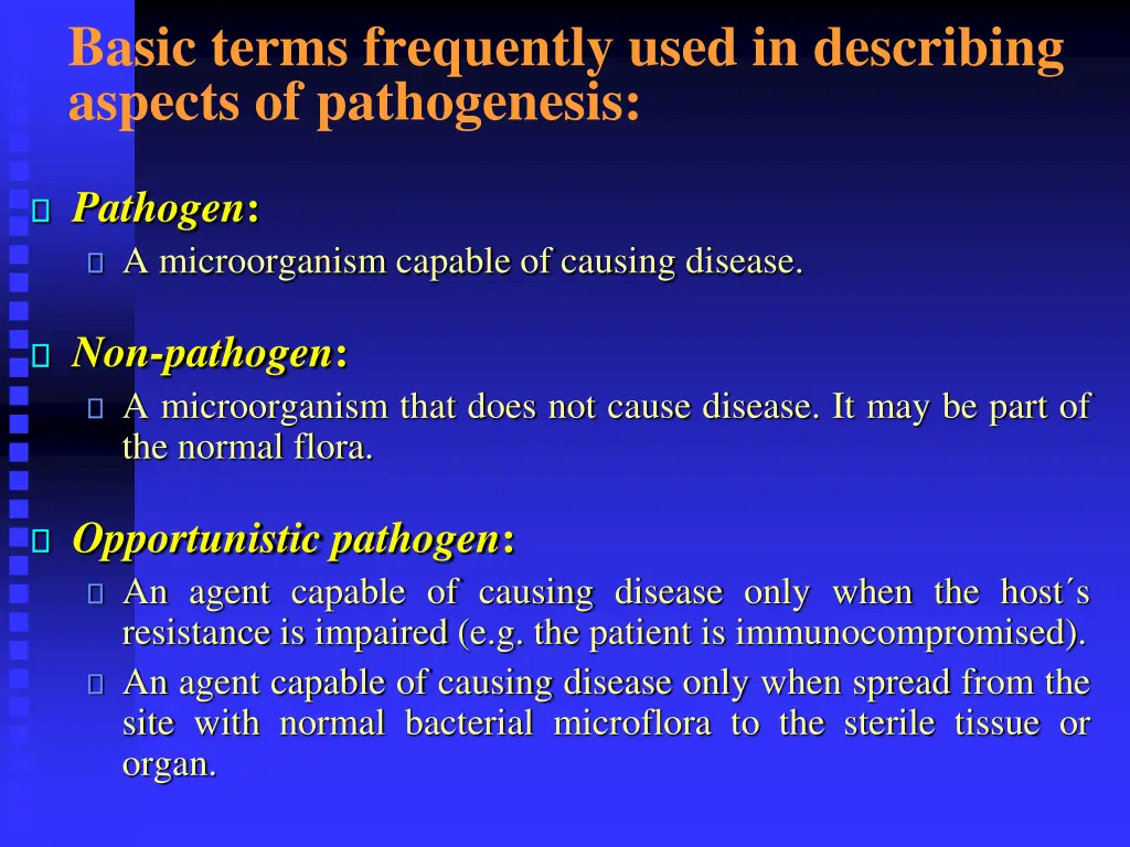 basic terms frequently used in describing aspects 2
