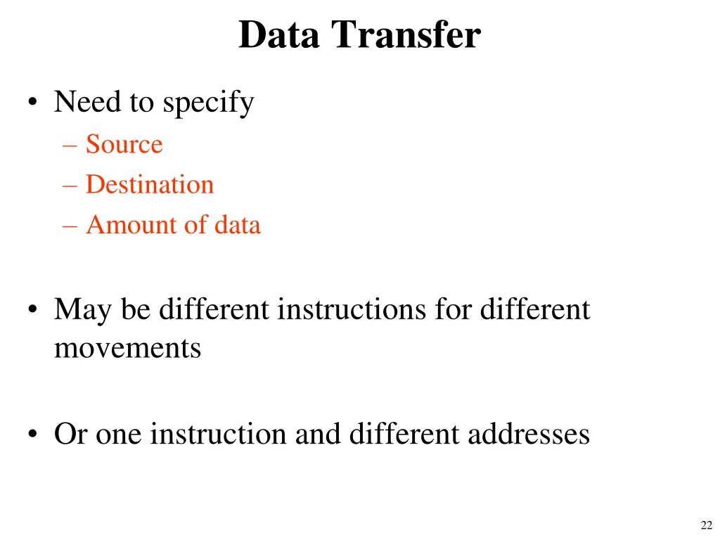 data transfer