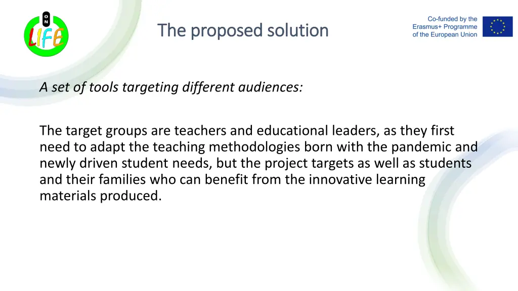 the proposed solution the proposed solution 1