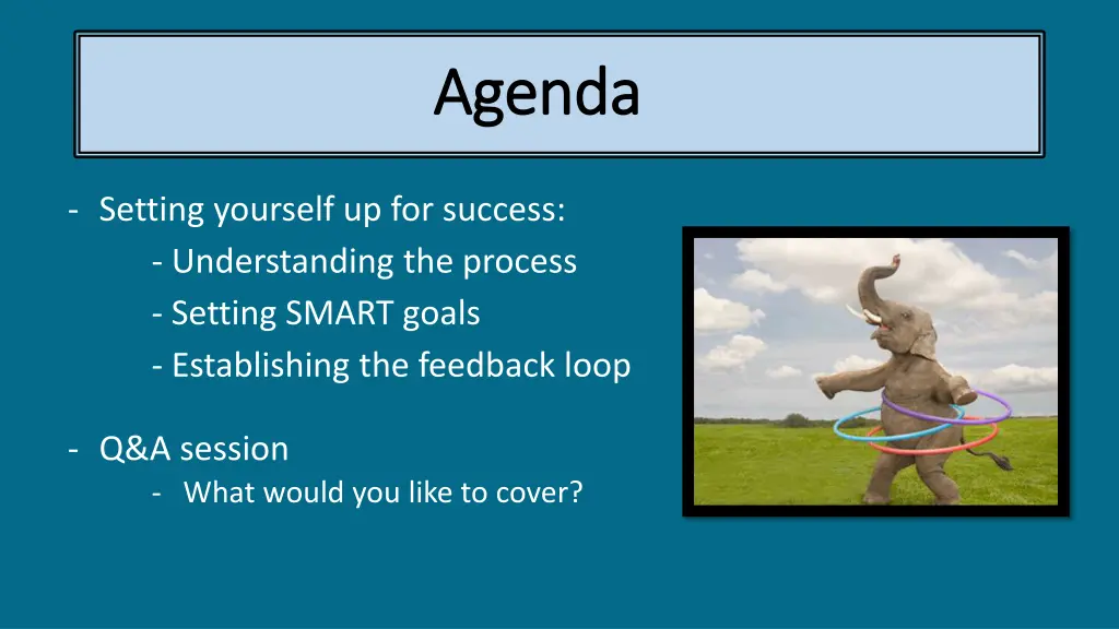 agenda agenda