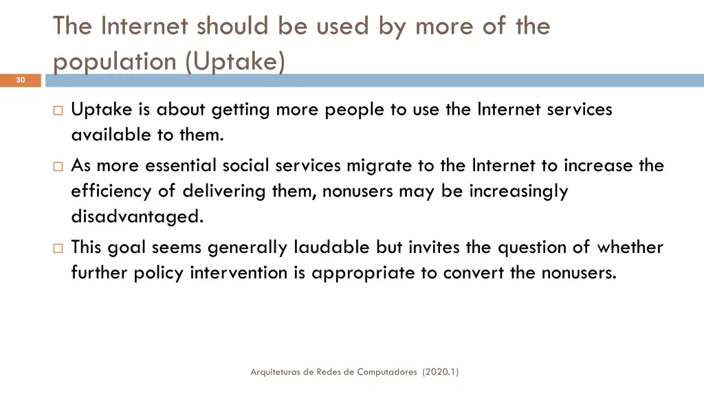 the internet should be used by more