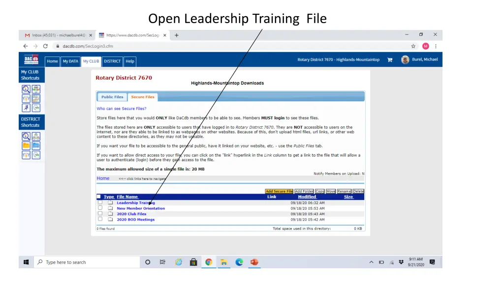 open leadership training file