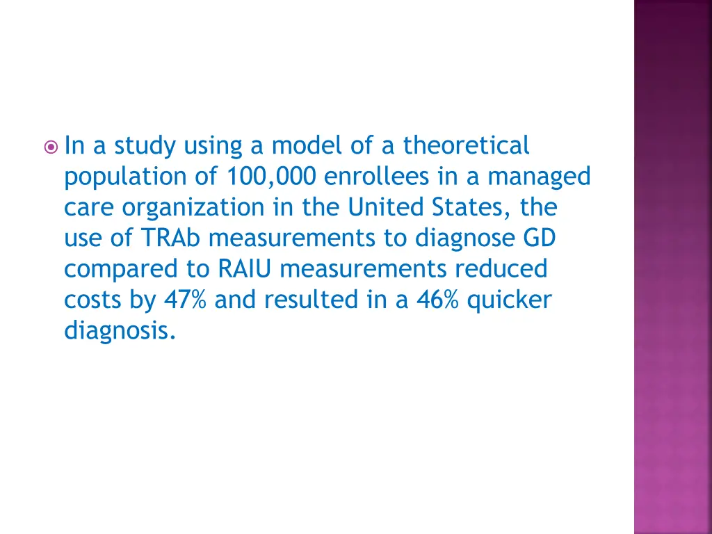 in a study using a model of a theoretical