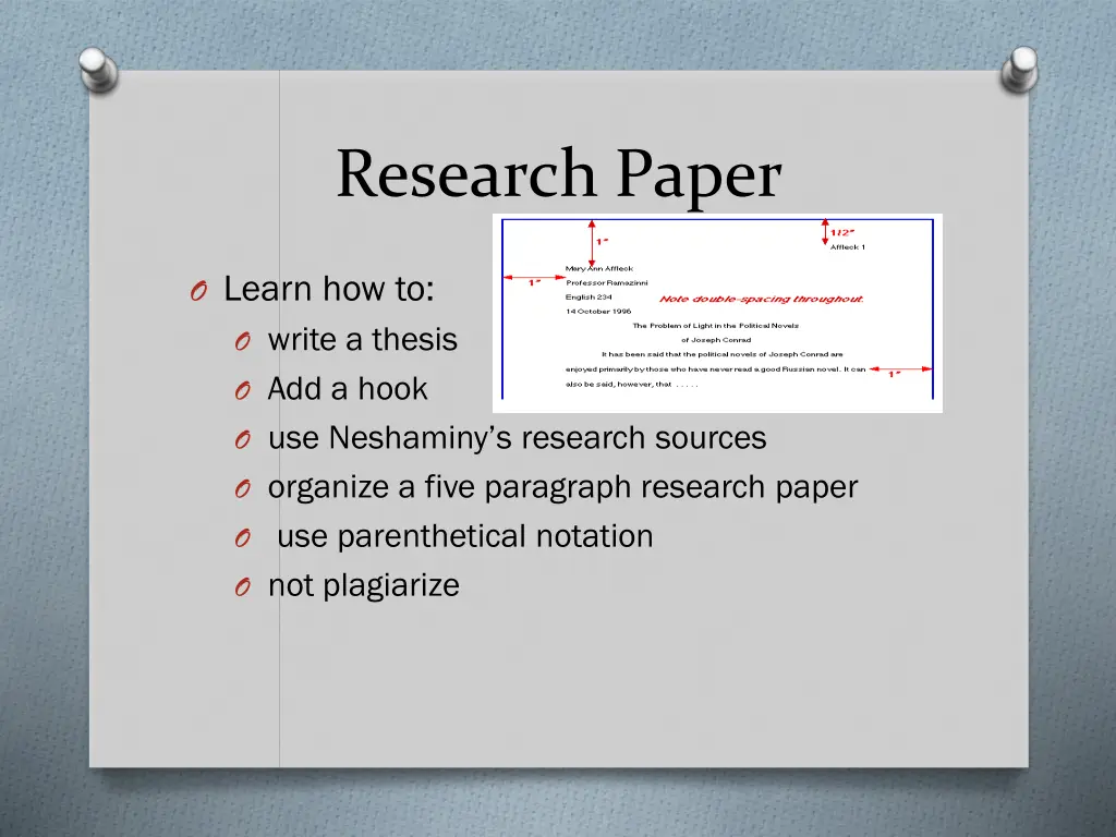 research paper
