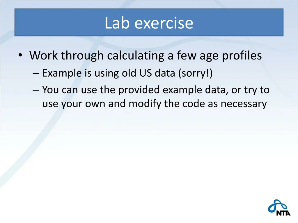 lab exercise