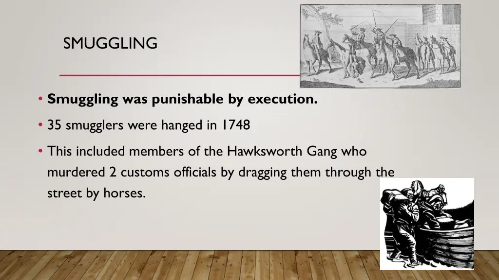 smuggling