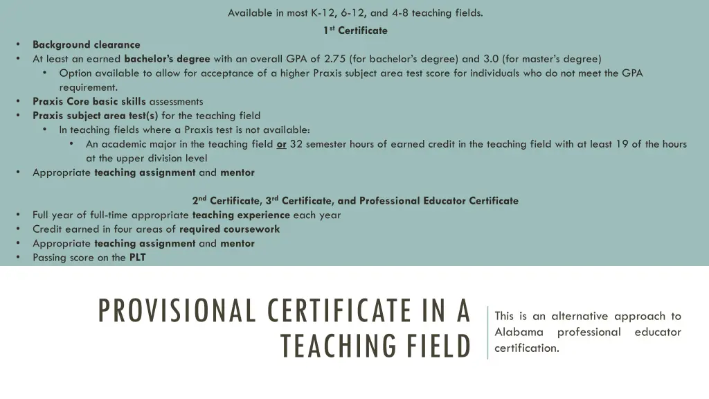 available in most k 12 6 12 and 4 8 teaching 1