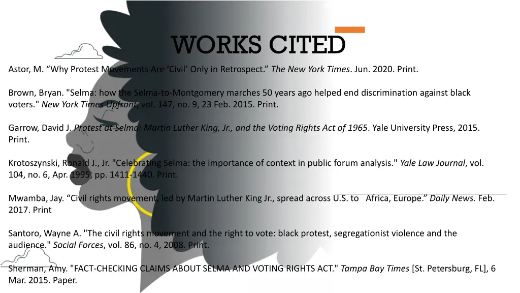 works cited