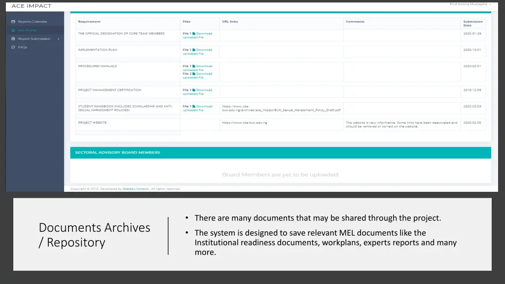 there are many documents that may be shared