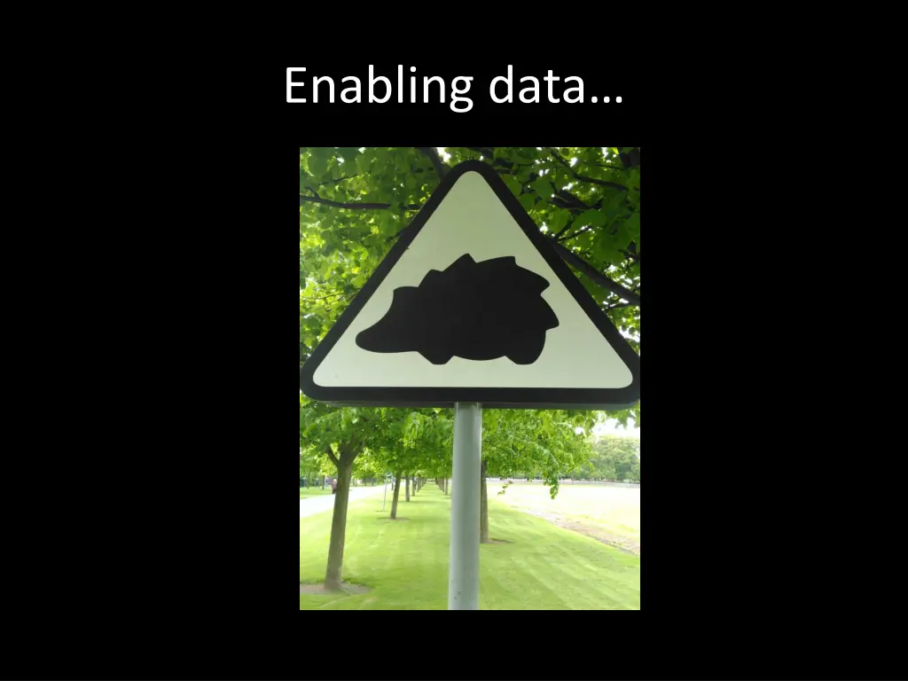enabling data