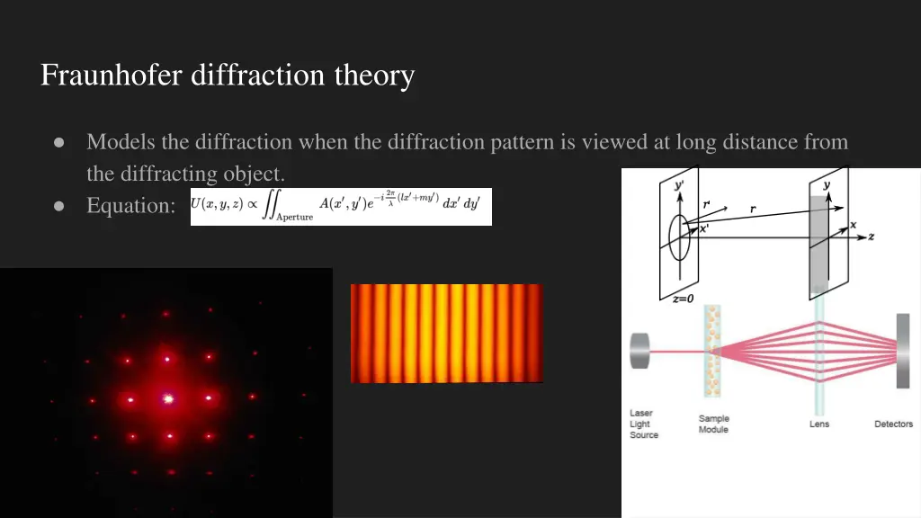 fraunhofer diffraction theory