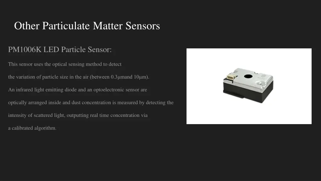 other particulate matter sensors 1