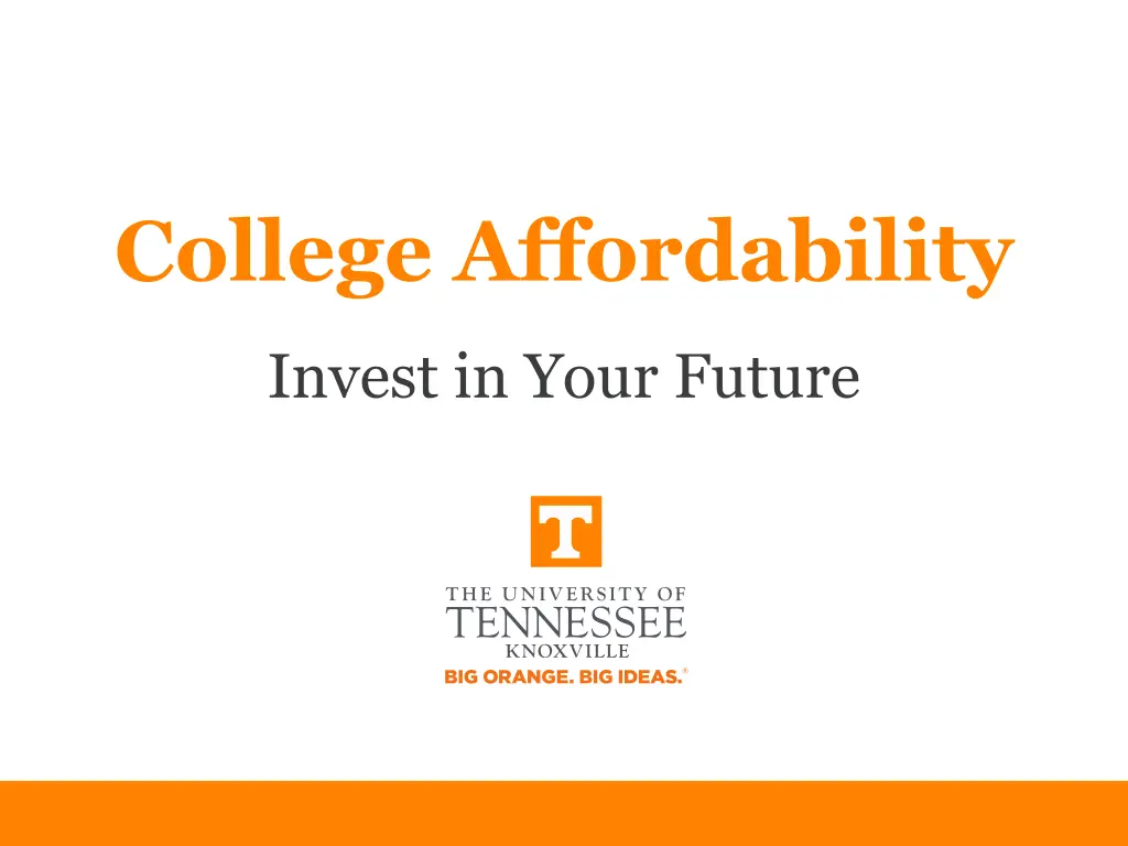college affordability