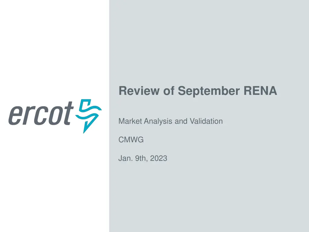 review of september rena