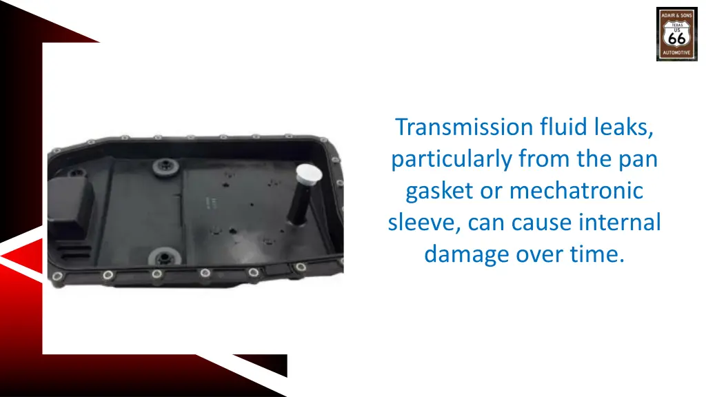 transmission fluid leaks particularly from