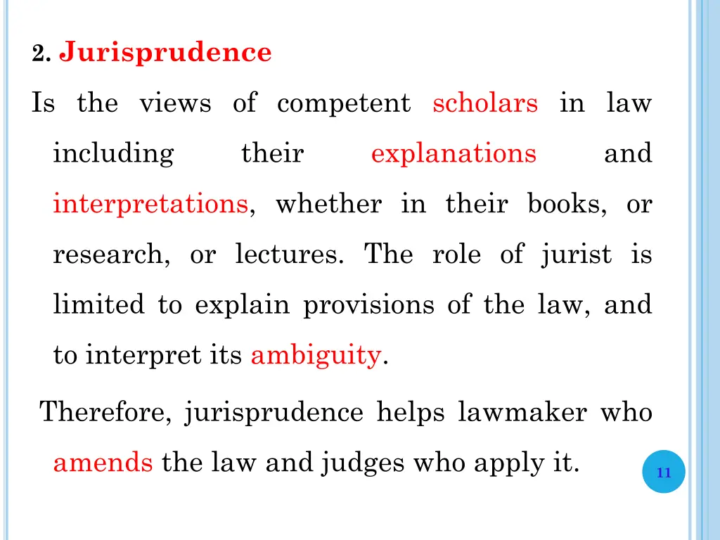 2 jurisprudence