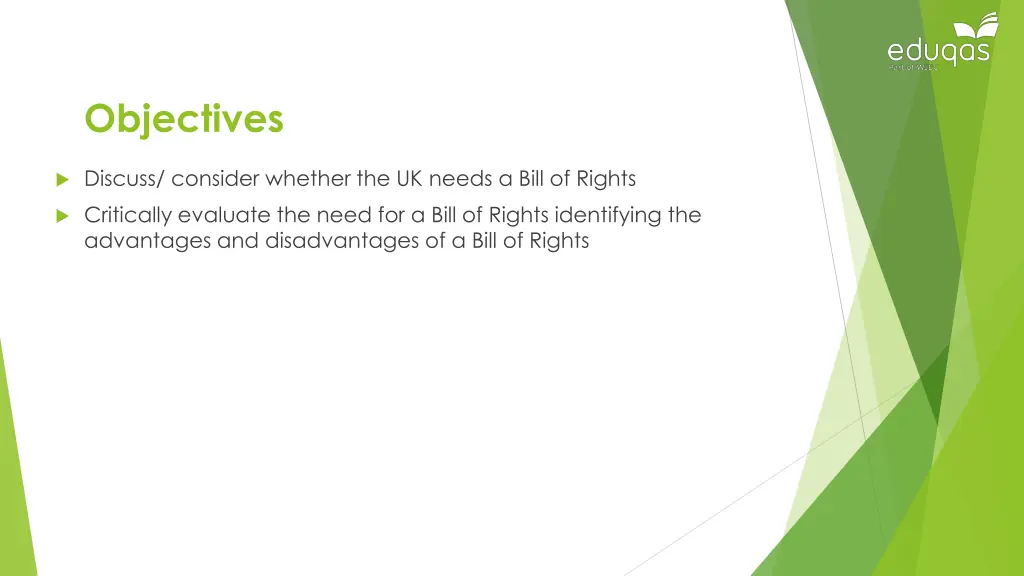 objectives