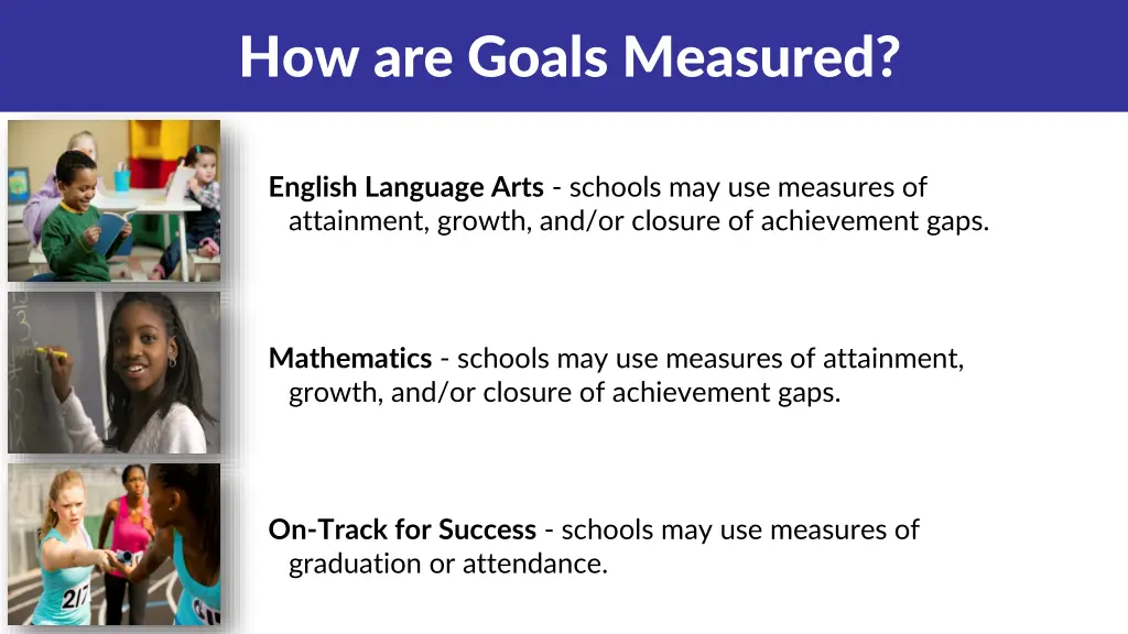 how are goals measured