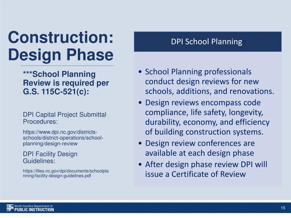 construction design phase