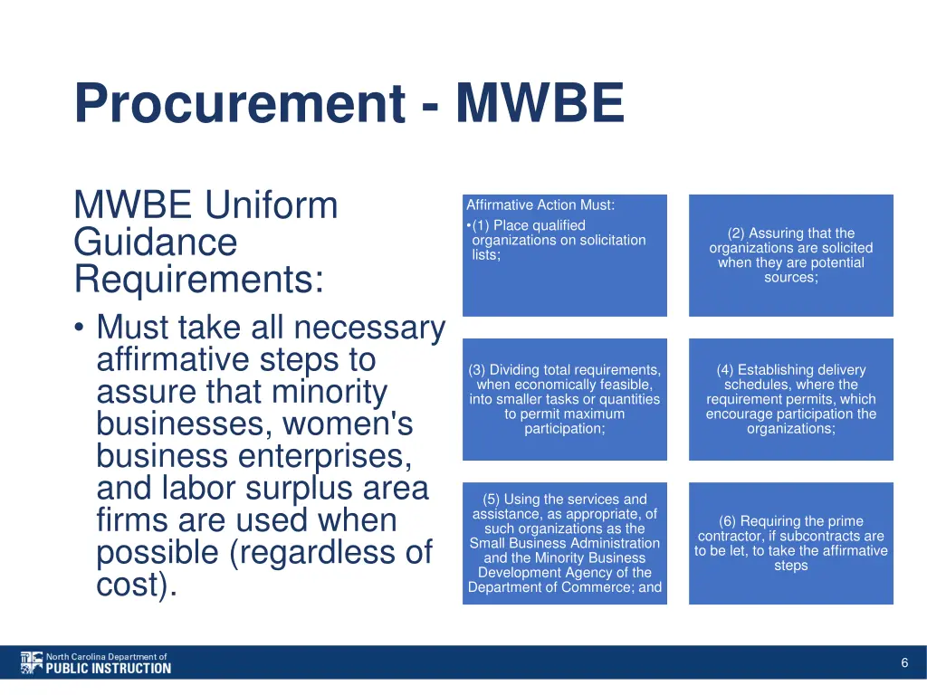 procurement mwbe