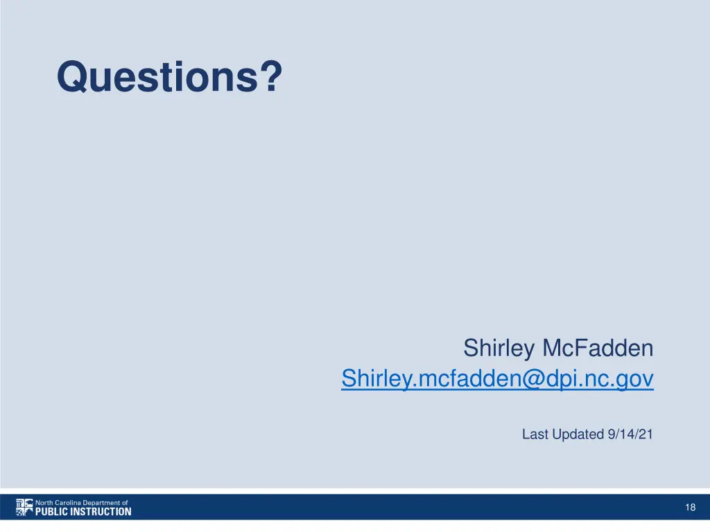 questions