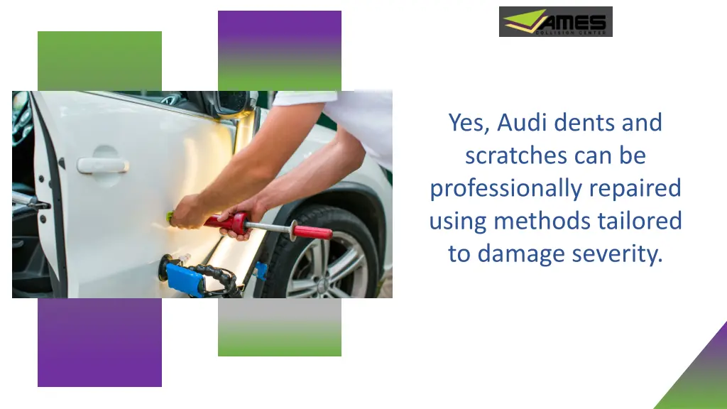 yes audi dents and scratches