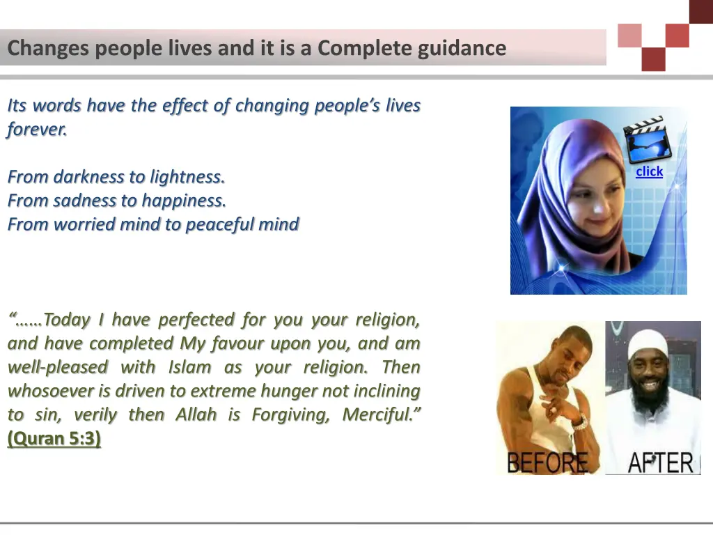 changes people lives and it is a complete guidance