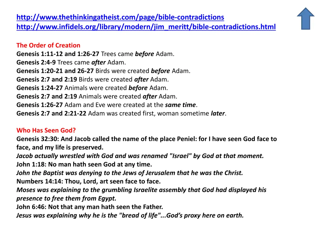 http www thethinkingatheist com page bible