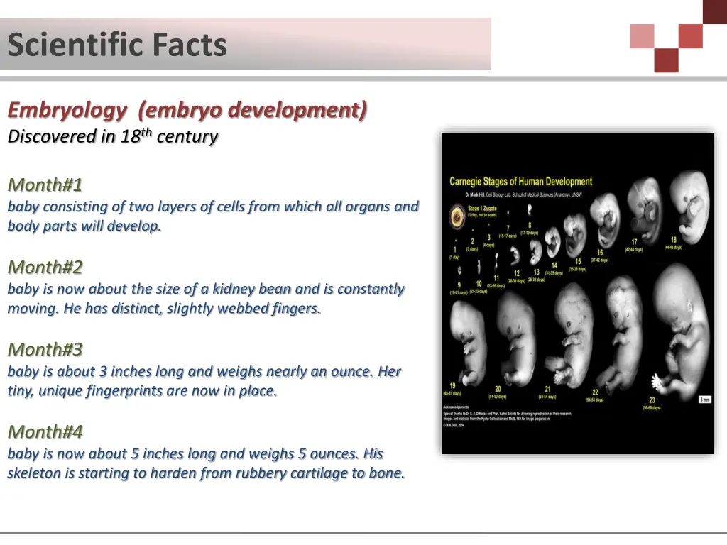 scientific facts