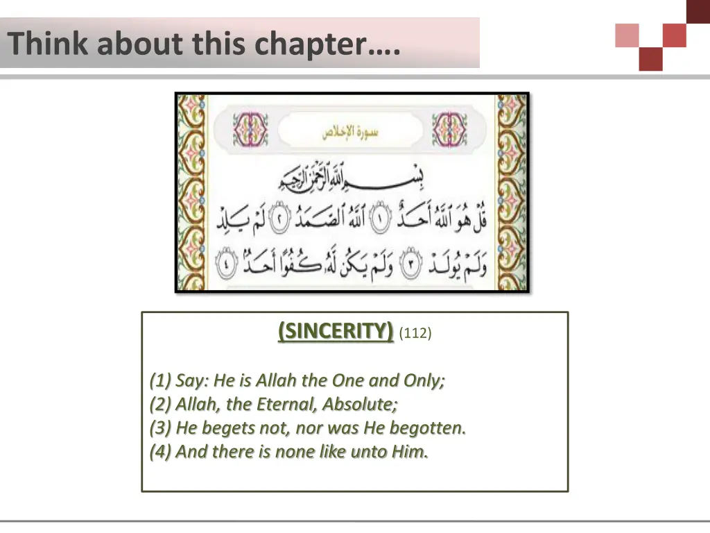 think about this chapter