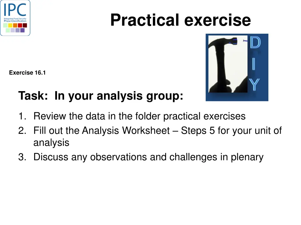 practical exercise