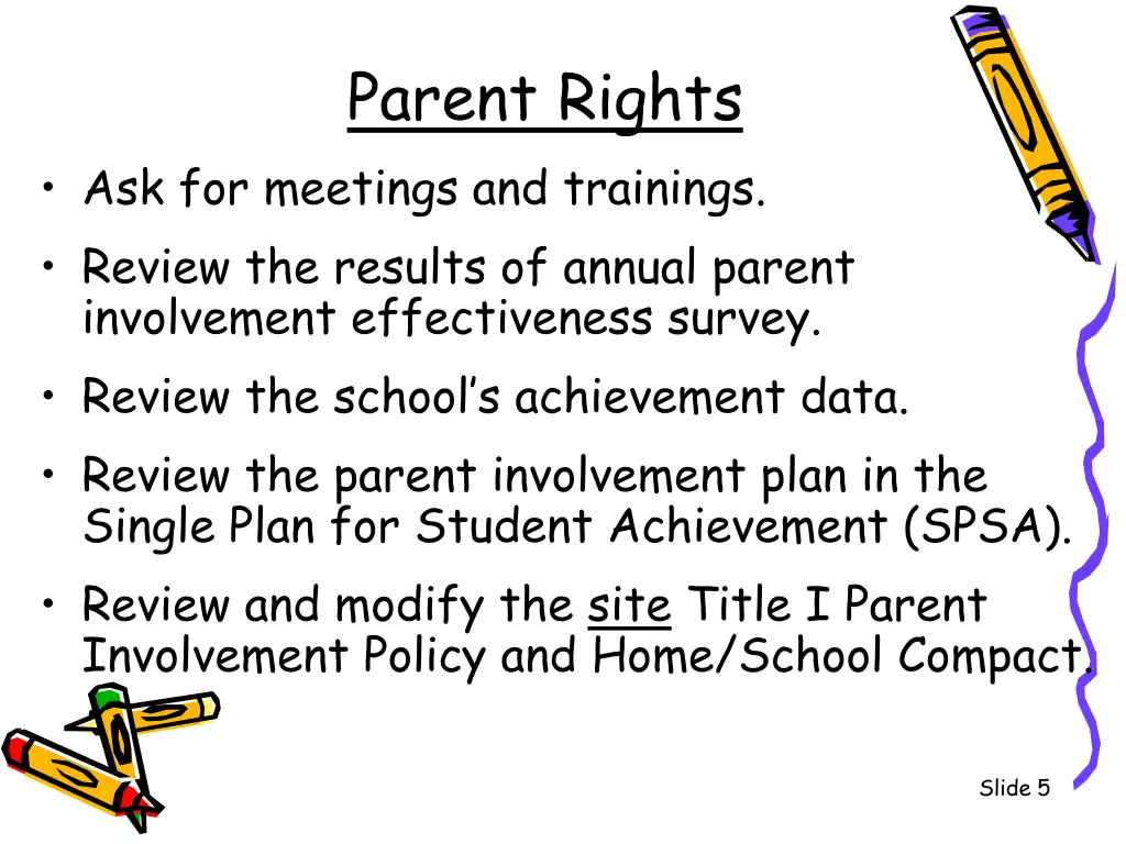parent rights