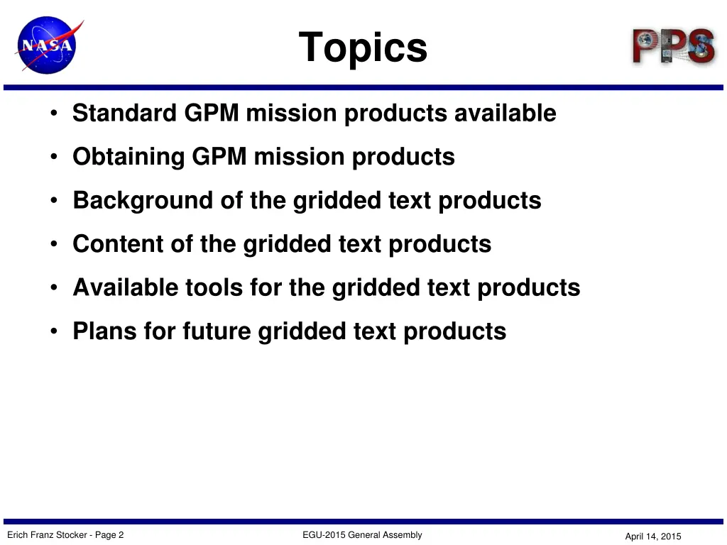 topics