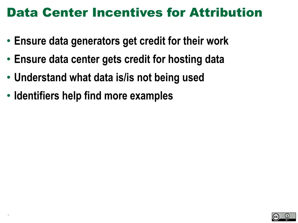 data center incentives for attribution