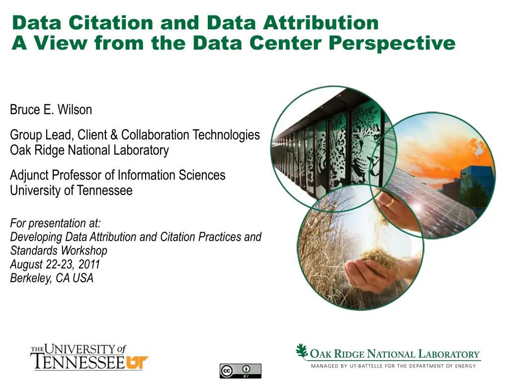data citation and data attribution a view from