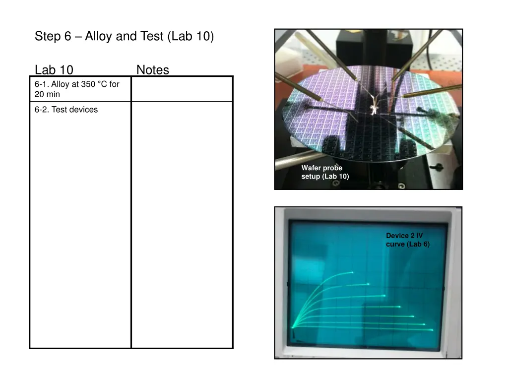 step 6 alloy and test lab 10