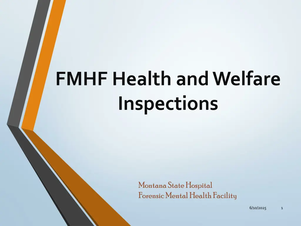 fmhf health and welfare inspections