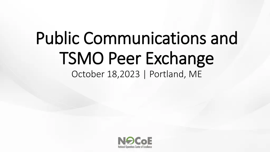 public communications and public communications